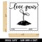 Love Grows Fill in Blank Seed Packet Self-Inking Rubber Stamp Ink Stamper